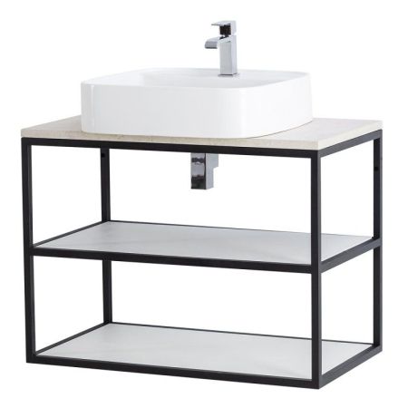 Мебель для ванной CEZARES CADRO 90, артикул CADRO-90-MENS-NERO