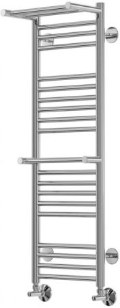 Водяной полотенцесушитель Terminus Аврора П20 300x1010 4660059582146 с полкой Хром, артикул 4660059582146