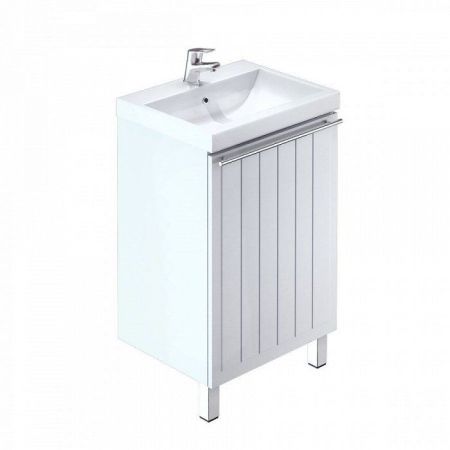 Тумба с раковиной Milardo Amur 50 Белая