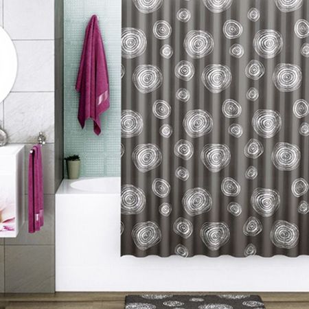 Штора для ванны WasserKRAFT Eidar SC-33301 Круги