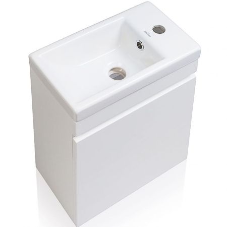 Тумба подвесная "Compact", Como 40, Люкс белый, артикул СС-00000248