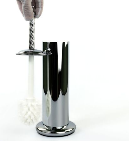 Stil Haus Giunone, напольный металлический ёрш, цвет хром, артикул G039(08)