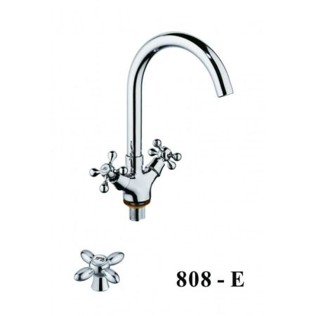 Смеситель для кухни D-Lin D153808-E, хром