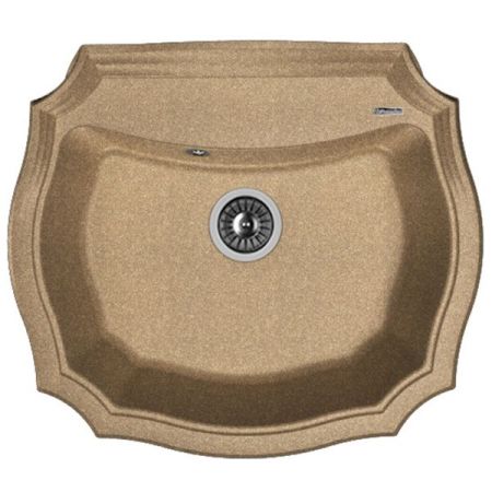 Кухонная мойка Florentina Эмилия 640 20.355.D0640 Антрацит, артикул 20.355.D0640.302