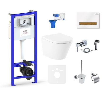 Комплект 10 в 1 Lavinia Boho Biore Rimless 75110642, премиум с пластиковой клавишей, артикул 75110642