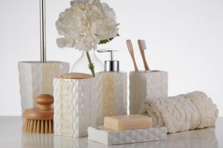 Держатель для зубных щеток Fora Diamond FOR-DM044 Белый, артикул FOR-DM044