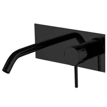 Fima Carlo Frattini Spillo Up Cмеситель для раковины, встраиваемый, излив: см., цвет: чёрный матовый, артикул F3051WLX5NS