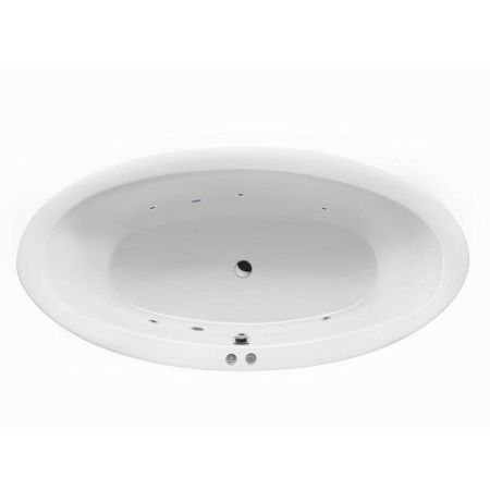 Ванна EXCELLENT Lumina 190x95 "SOFT" (хром), артикул WAEX.LUM19.SOFT.CR