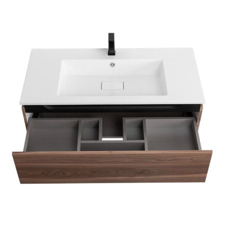 Раковина из искусственного мрамора, 1000x480x142, CZR-1000/480-LV-MR-PRS, артикул CZR-1000/480-LV-MR-PRS