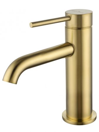 Смеситель для раковины WONZON & WOGHAND STICK, Брашированное золото (WW-88139017-BG), артикул WW-88139017-BG