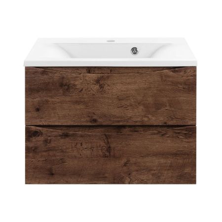 База под раковину Mia 650 подвесная, 2 выкатных ящика soft close, R.Wood, артикул VMC-2MA650RW