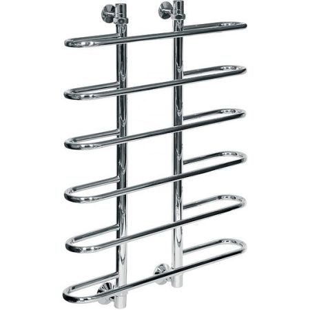 Водяной полотенцесушитель Ника Mix Вираж 80x60 Хром, артикул ВИРАЖ 80x60