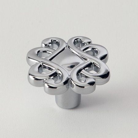 EBAN Riflesso, ручка-кнопка для мебели, цвет: хром, артикул FACRFPO--CR