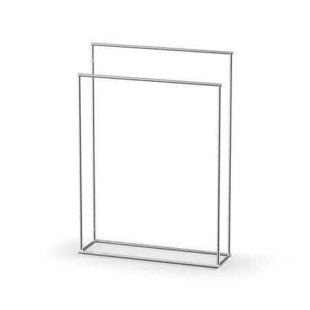 Decor Walther Mikado Полотенцедержатель 86см., напольный, двойной, цвет: хром, артикул 0523000