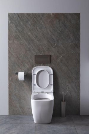 Чаша приставного унитаза Allen Brau Infinity 4.21003.20 белый глянец, артикул 4.21003.20