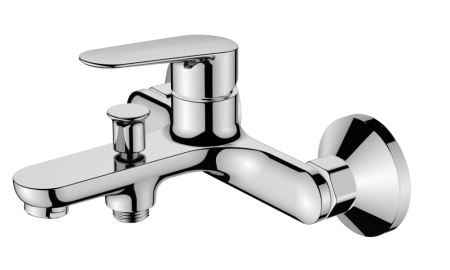 Смеситель для ванны HAIBA хром (HB60796), артикул HB60796