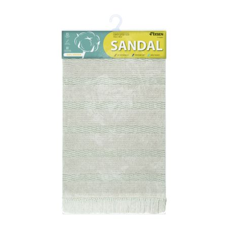Коврик для ванной комнаты FIXSEN SANDAL FX-8020A, бежевый, артикул FX-8020A