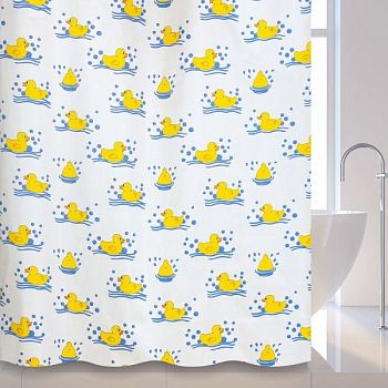 Штора для ванной комнаты Savol S-01718X, утята