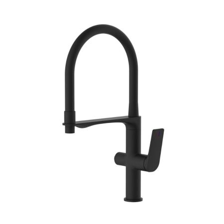 Смеситель для кухни с подключением фильтра воды Haiba HB76816-7, черный, артикул HB76816-7