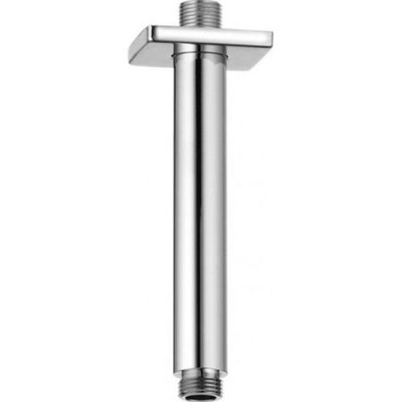 Держатель верхнего душа, Kludi, A-QA, вид-потолочный, вынос, мм-150, с квадратным отражателем 61x61 мм, цвет-хром