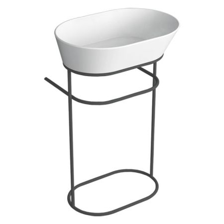 SIMAS WAVE Раковина чаша овальная   62х42х16,5 см,  без отв под смеситель,цвет белый, артикул WA02 bi*0