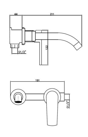 Смеситель для раковины ESKO SM28 CR