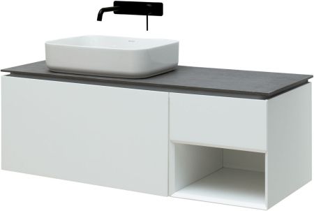 Тумба под раковину Allen Brau Infinity 120 1.21006.WM L белый матовый, артикул 1.21006.WM