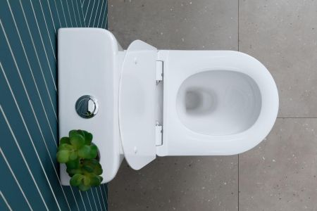 Чаша напольного унитаза Aquanet Rimless Roll 2-C CL-12289, артикул Roll 2-C