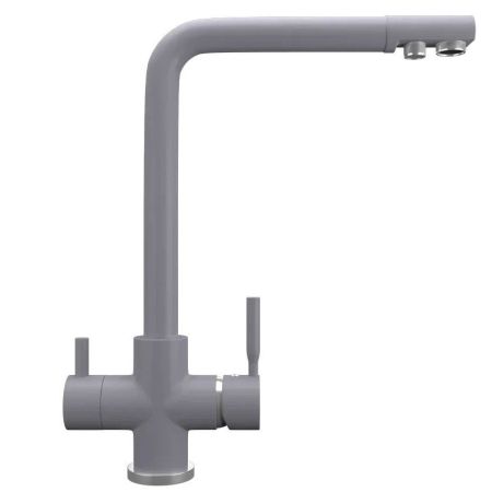 Смеситель для кухни Ulgran UQ-016-05, бетон, артикул UQ-016-05