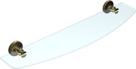 Стеклянная полка Rush Crete CR35610 Бронза, артикул CR35610