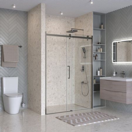 MARINO-2-BF-1-120-C-CR Душевая дверь, артикул MARINO-2-BF-1-120-C-CR