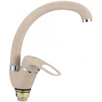 Смеситель для кухни Fmark FM4104Y, бежевый