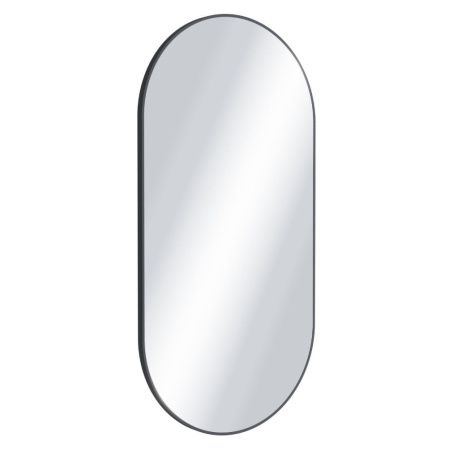Зеркало овальное EXCELLENT Revia 100x50 (черный мат) Зеркало овальное EXCELLENT Revia 100x50 (черный мат)