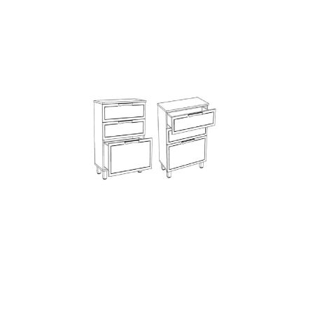 Комод "Монро 50 Z3", артикул SD-00000781