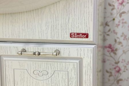 Тумба для раковины Sanflor Адель 65 Н0000000555 Белая с патиной Серебро Тумба для раковины Sanflor Адель 65 Н0000000555 Белая с патиной Серебро
