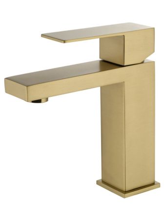 Смеситель для раковины WONZON & WOGHAND, Брашированное золото (WW-A40982-BG), артикул WW-A40982-BG