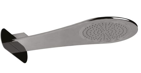Graffio Giotto, консольная душевая головка 47,2x24 см, 1 режим: дождь, цвет хром