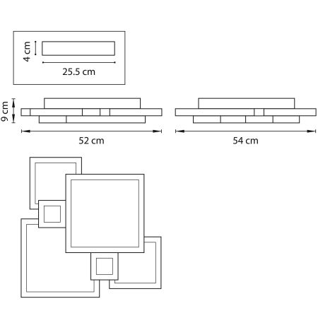 Люстра потолочная Breve Lightstar 749071, артикул 749071