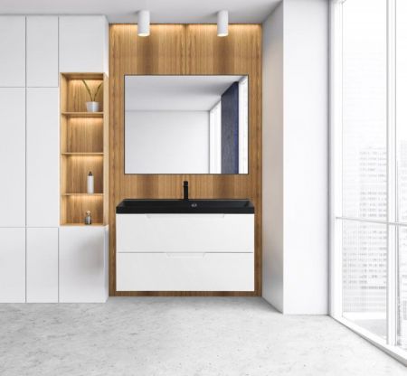 Мебель для ванной комнаты BELBAGNO VITTORIA-900, артикул VITTORIA-900-2C-SO-BL-P