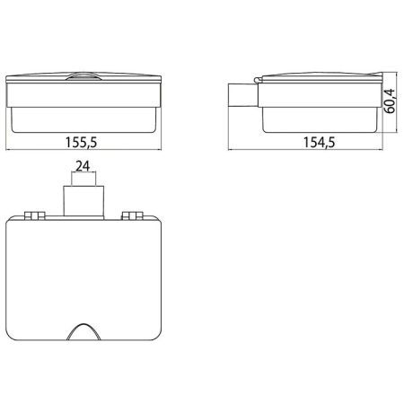 Emco Loft Держатель для влажной бумаги, цвет черный/, цвет черный, артикул 0539 133 01