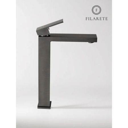 Смеситель для раковины высокий FILARETE Fing FL6040BG, графит