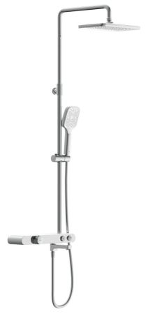 Душевая система Cersanit VIVO термостатическая с кнопочным управлением (64529), артикул 64529