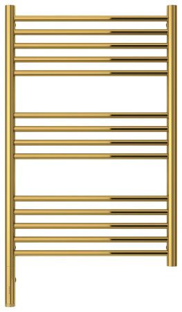 Полотенцесушитель электрический "БОГЕМА 3.0" прямая 800х500 / МЭМ левый (Золото)