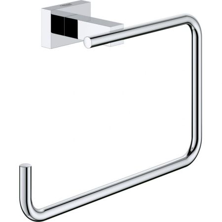 Кольцо для полотенца подвесное GROHE ESSENTIAL CUBE 40510001 (металл, хром, на стену, квадратное, гл, шт, артикул 40510001