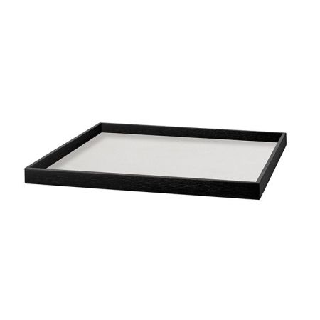 ADJ Поднос Mondo, 40x40xH3 см., цвет: устричный/пепельная роза, артикул 0065.02/07