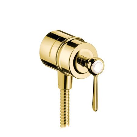 AX Montreux Fixfit Stop шланговое подсоединение, ½ (рычажные рук.), цвет: полированное золото