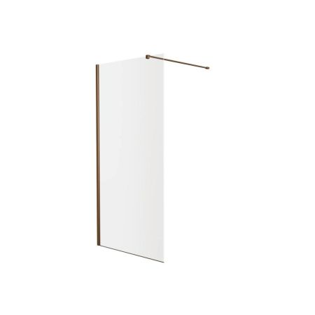 Душевая перегородка Knotlor WI100CG0RB 100х200, бронза