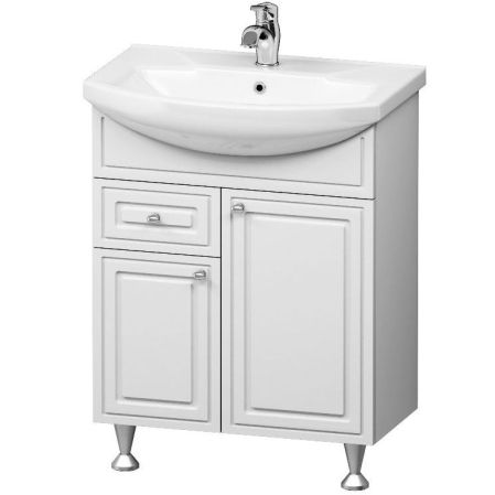 Тумба с раковиной Damixa RedBlu Palace One 65 M41-FSX0653WG-WCC065 Белая