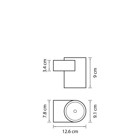 Светильник светодиодный уличный настенный Paro Lightstar 360694