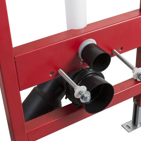 Пневматическая система инсталляции для подвесного унитаза 4 в 1 Terminus, с клавишей, артикул 33iP50х112R